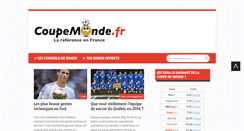 Desktop Screenshot of coupemonde.fr